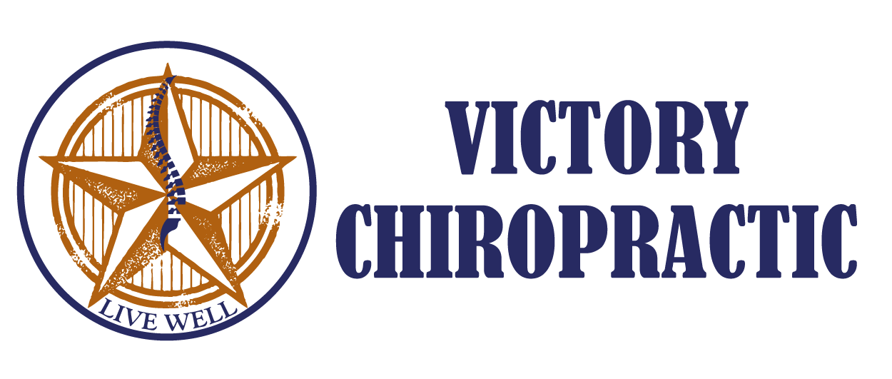 A logo for Victory Chiropractic
