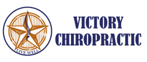 A logo for Victory Chiropractic