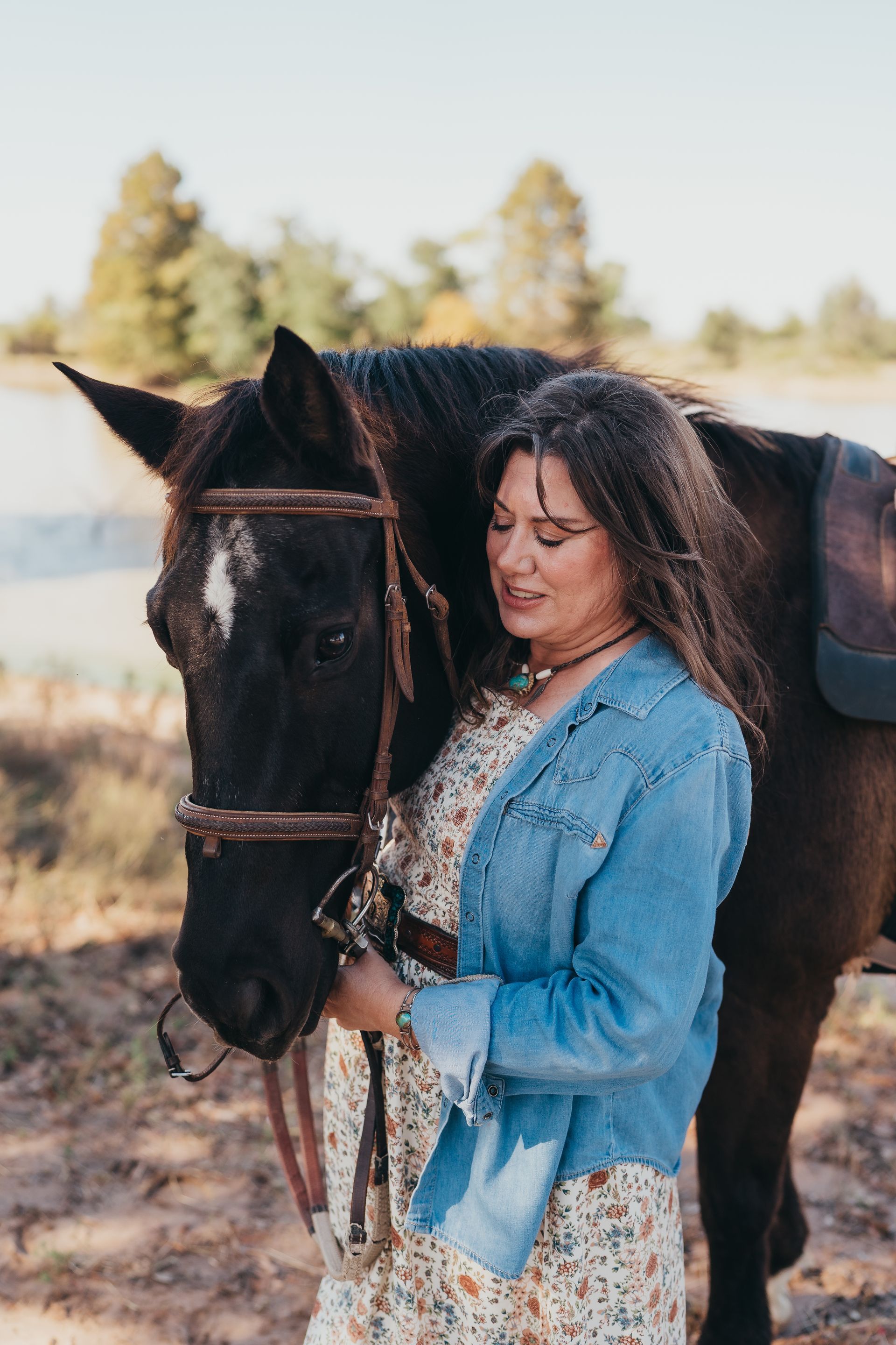 Horses in a pasture?