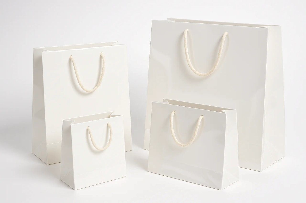 Buste e scahhetti in carta lusso