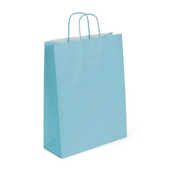 Busta azzurra in carta kraft