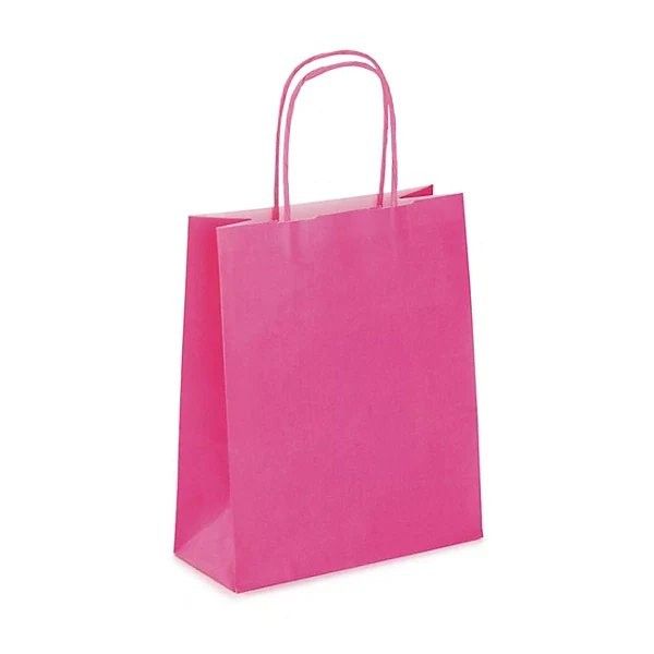 Busta magenta in carta kraft