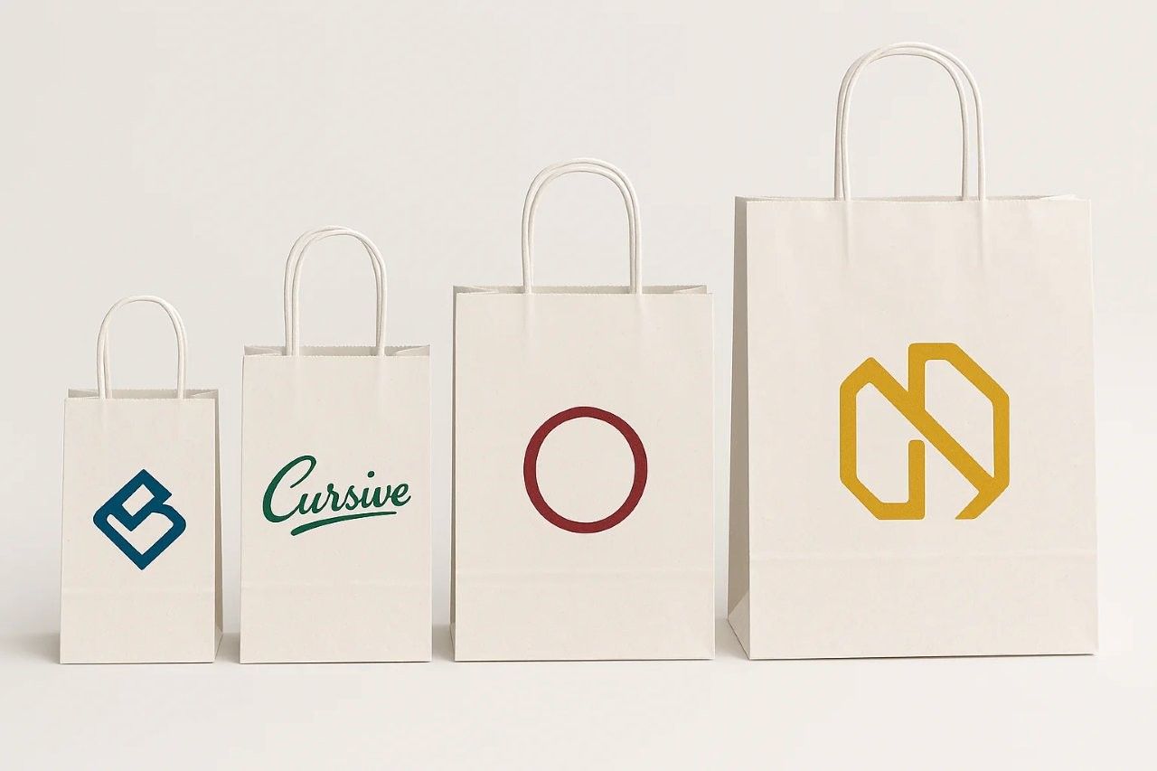 Buste in carta kraft bianche