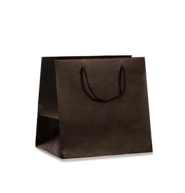 Shopper carta kraft per delivery e take away