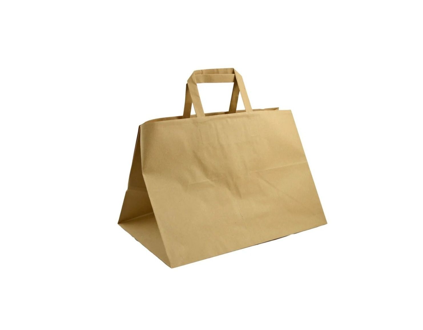 Shopper carta kraft per delivery e take away