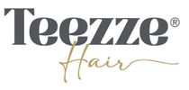 Das Logo von Teezzie Hair befindet sich auf weißem Hintergrund.