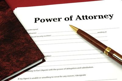 Power of Attorney Document with Pen and Legal Book — Merrillville, IN — Adedoyin Gomih Law, LLC