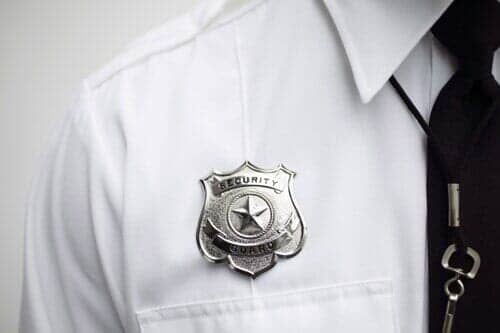 Badge of Security Personnel - Security on Indianapolis, IN