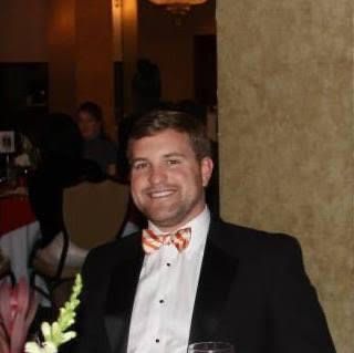 It is a silhouette of a person without a face.