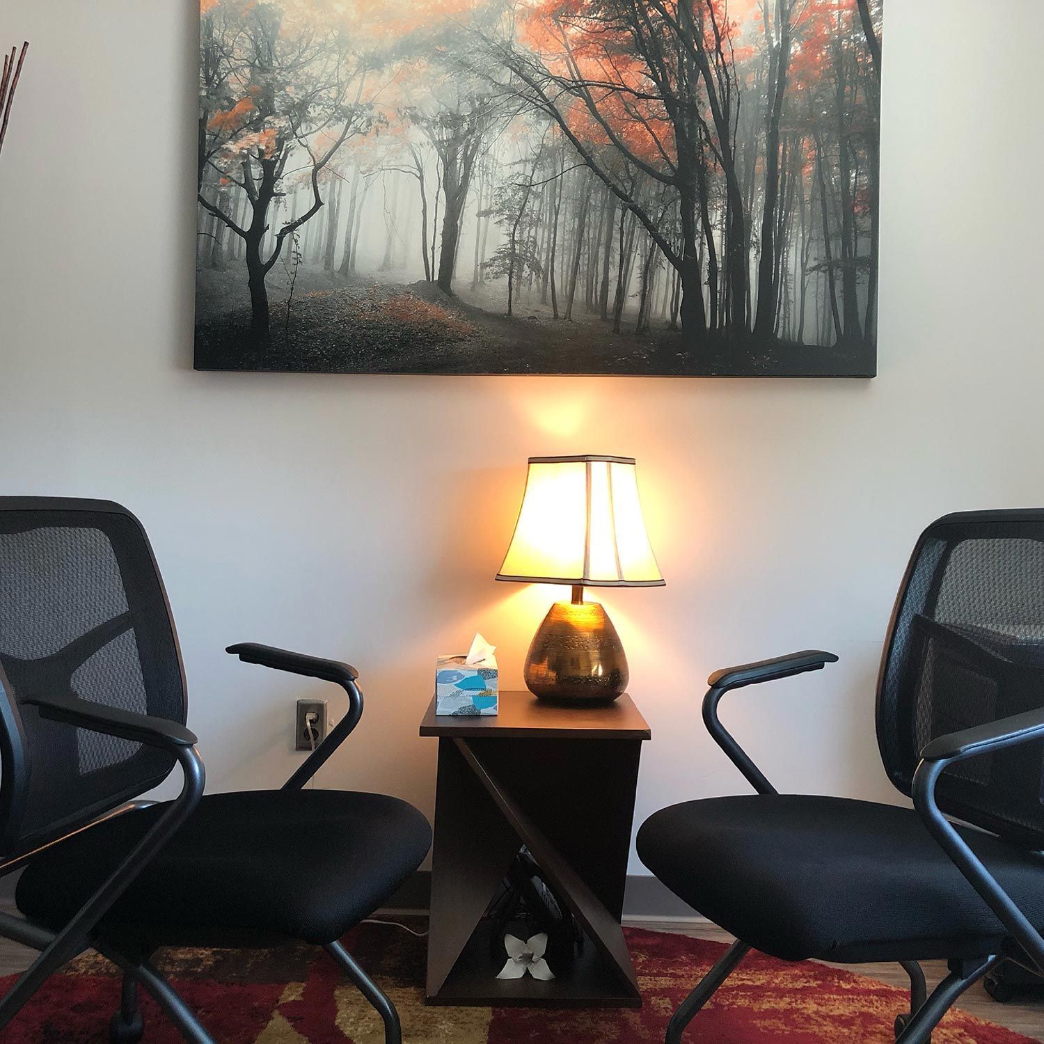 Chairs in Empty Room