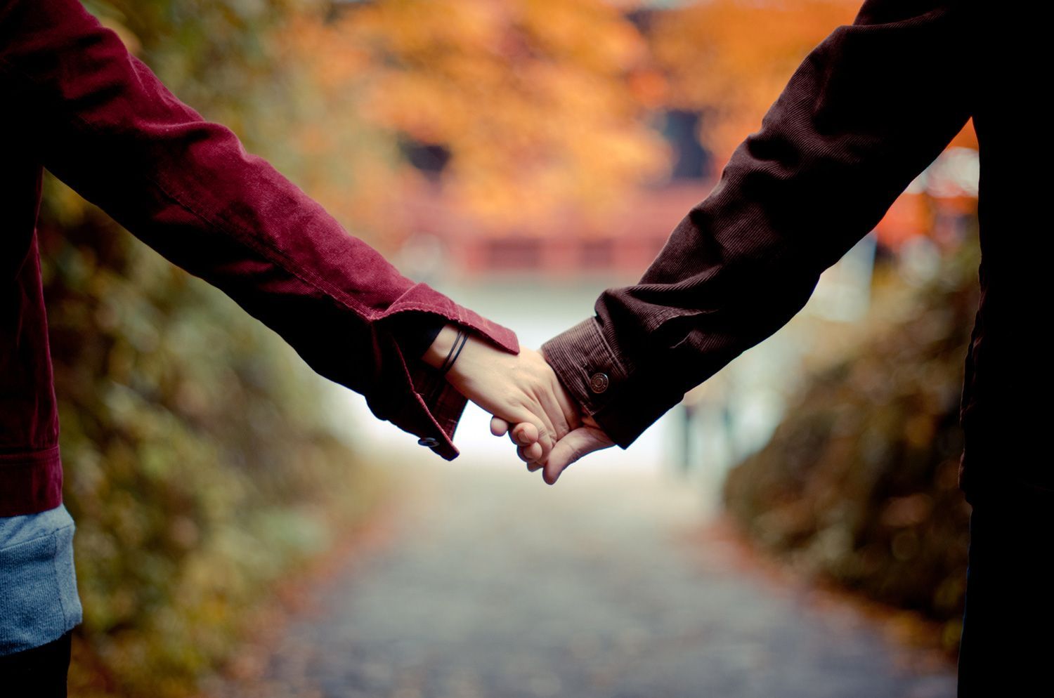 Couple Holding their Hands