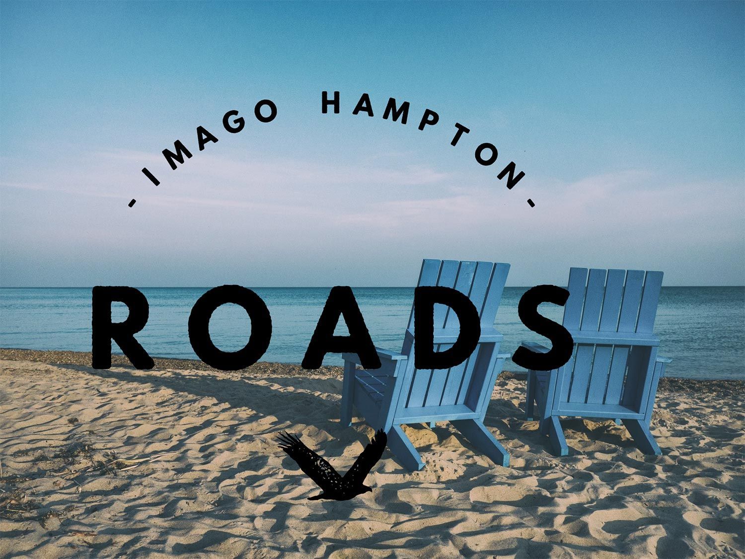 Blue Chairs on a Beach