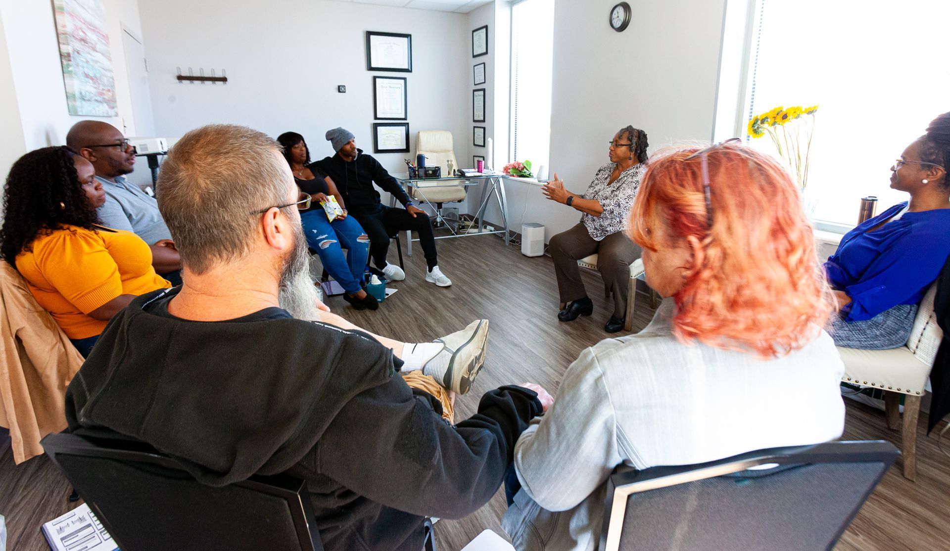 People in a Workshop