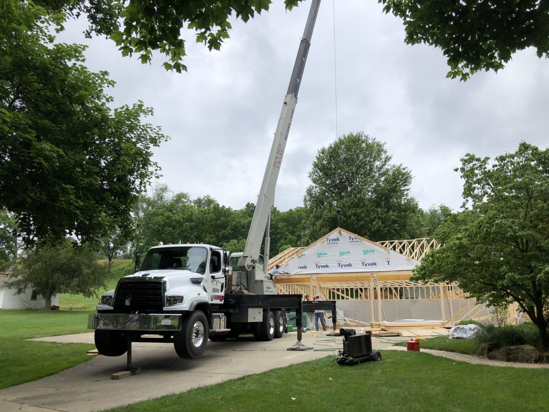 Waiting Crane | Millersburg, OH | Holmes Crane Service