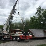 Red And White Crane | Millersburg, OH | Holmes Crane Service