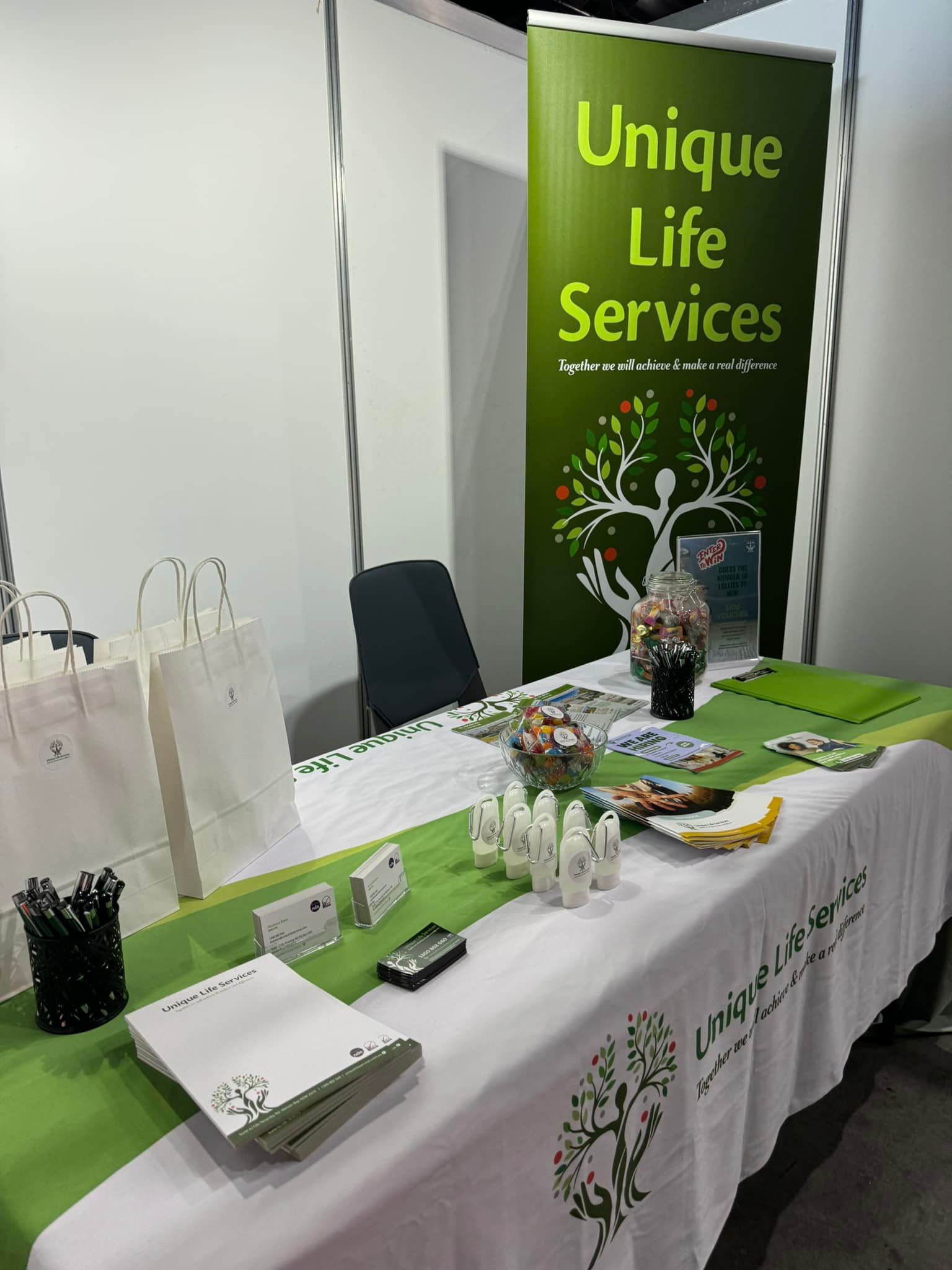 A Trade Show Booth for