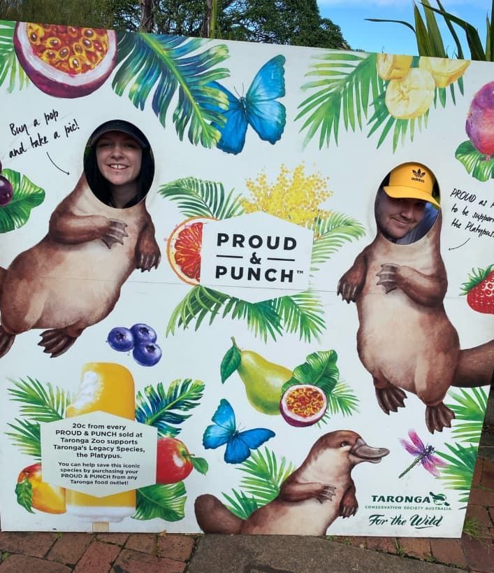 Two Man Taking A Picture On A Fancy Wall — Unique Life Services In Nelson Bay, NSW