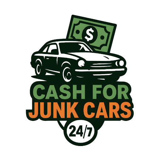 Cash for junk cars graphic