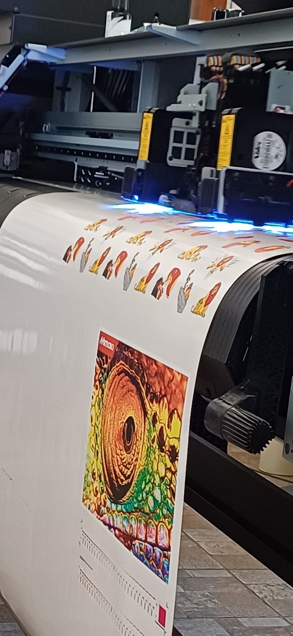 Stampa di etichette con plotter