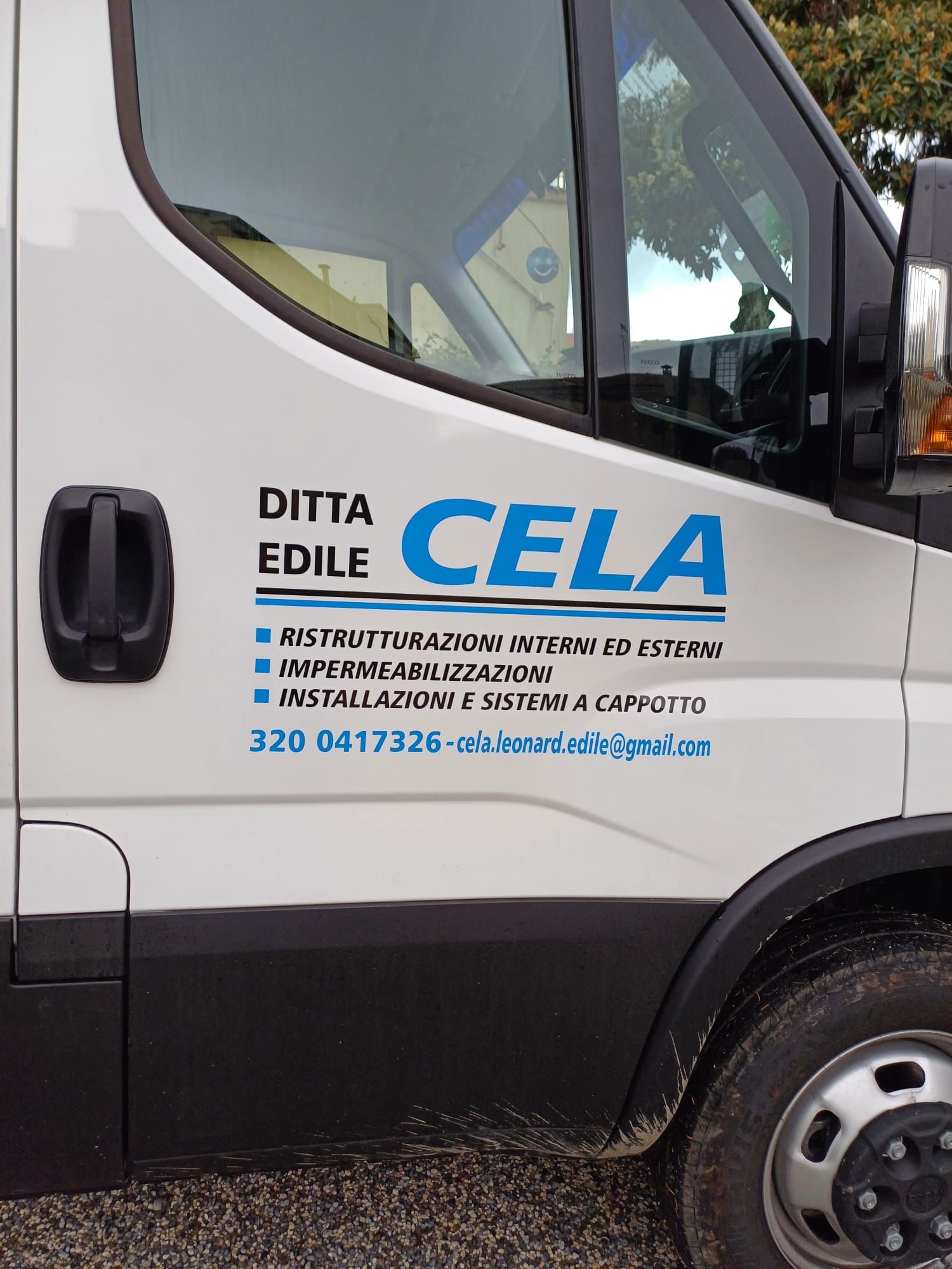 Decorazione su furgone