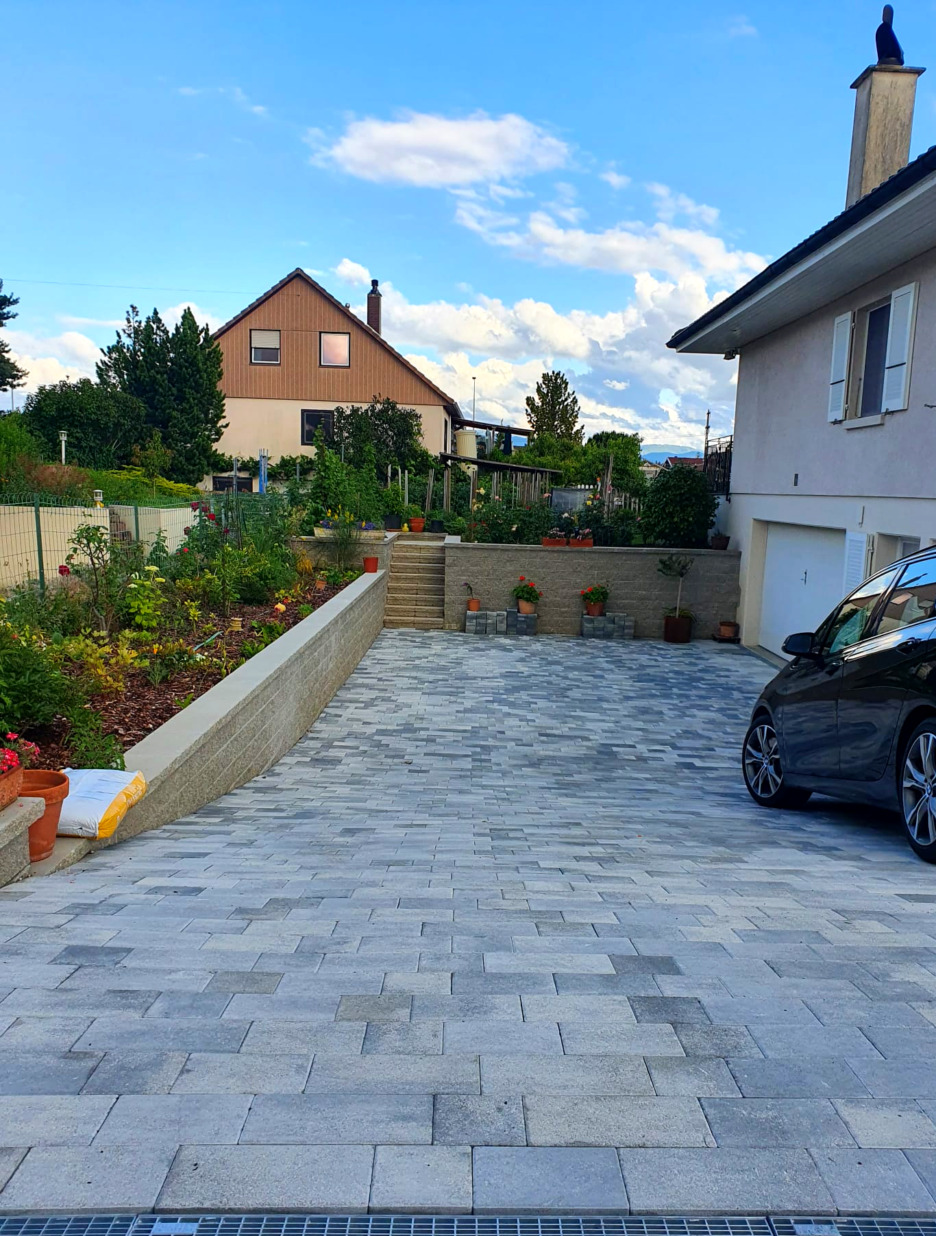 allée totalement refaite à neuf