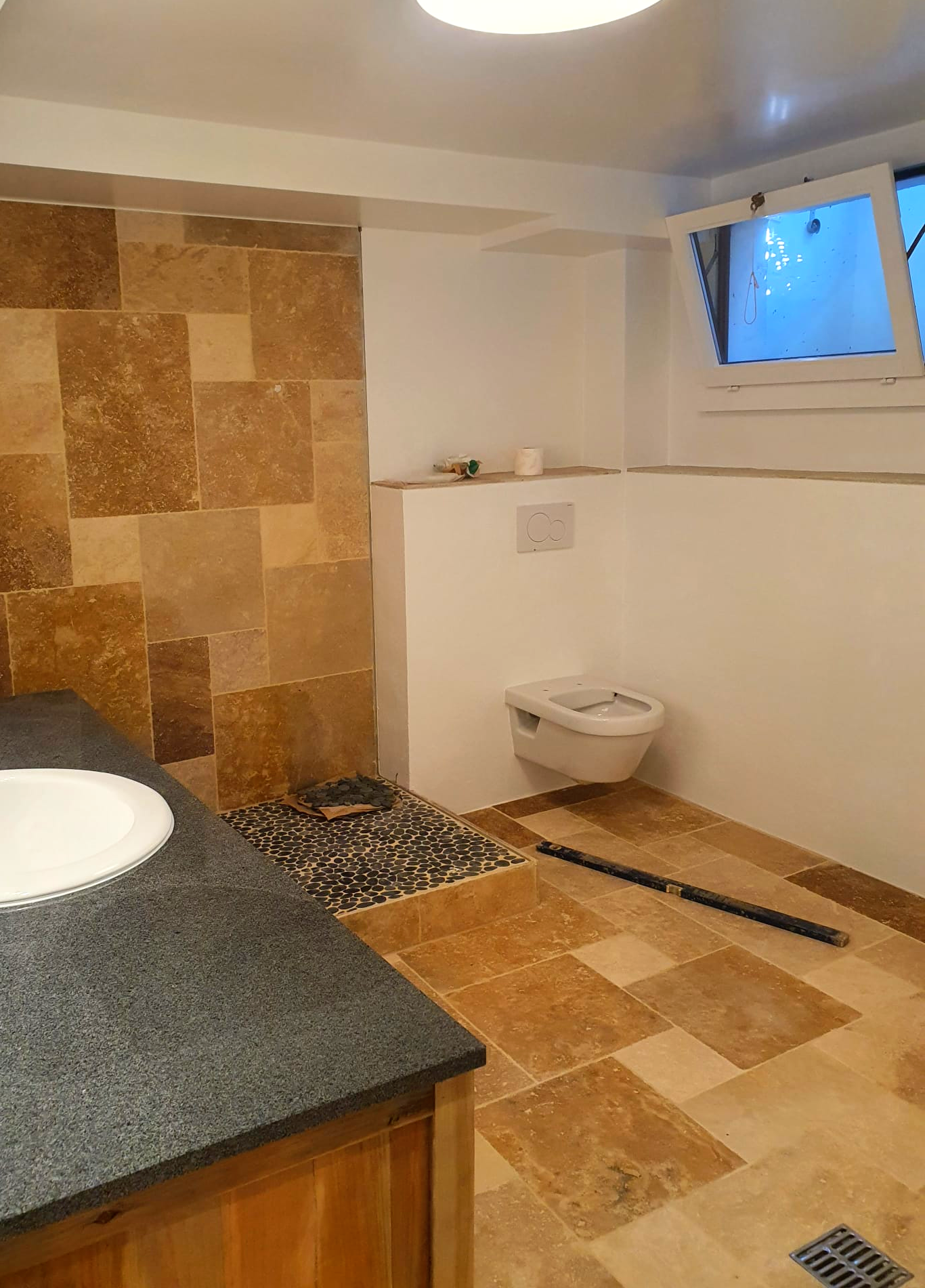 salle de bains rénovée