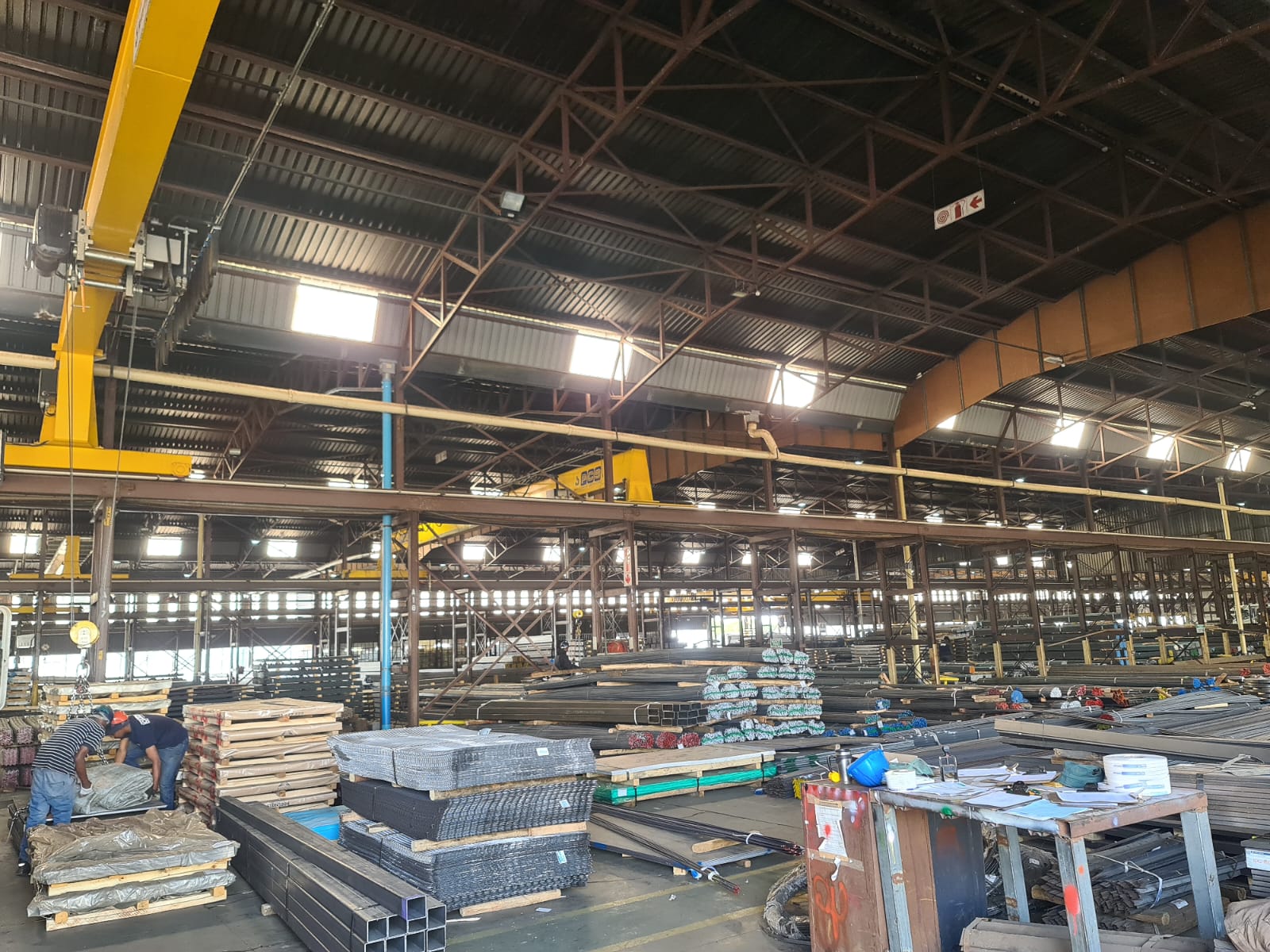 steel exports business