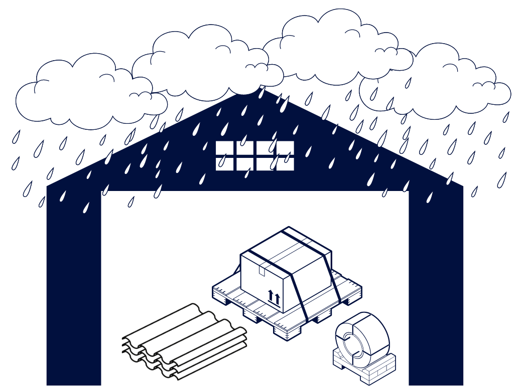 Corrugated roofing