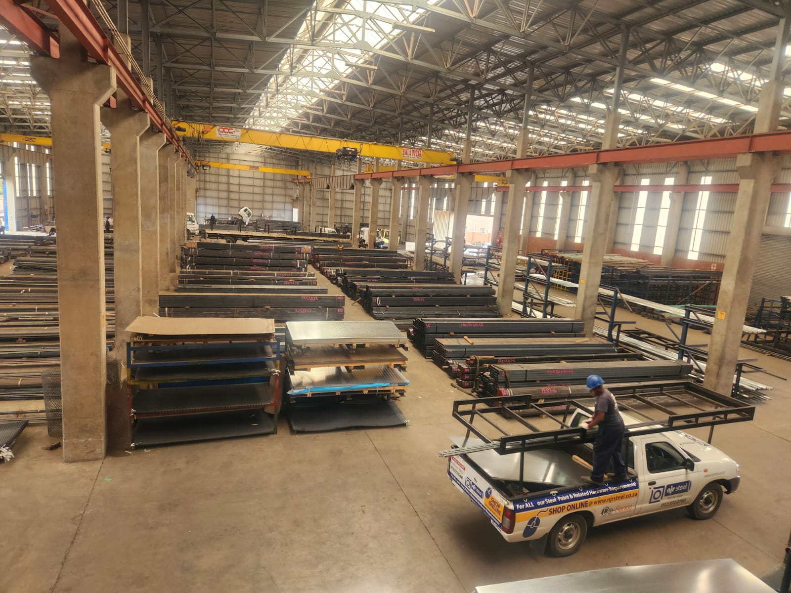Steel warehouse Pretoria west