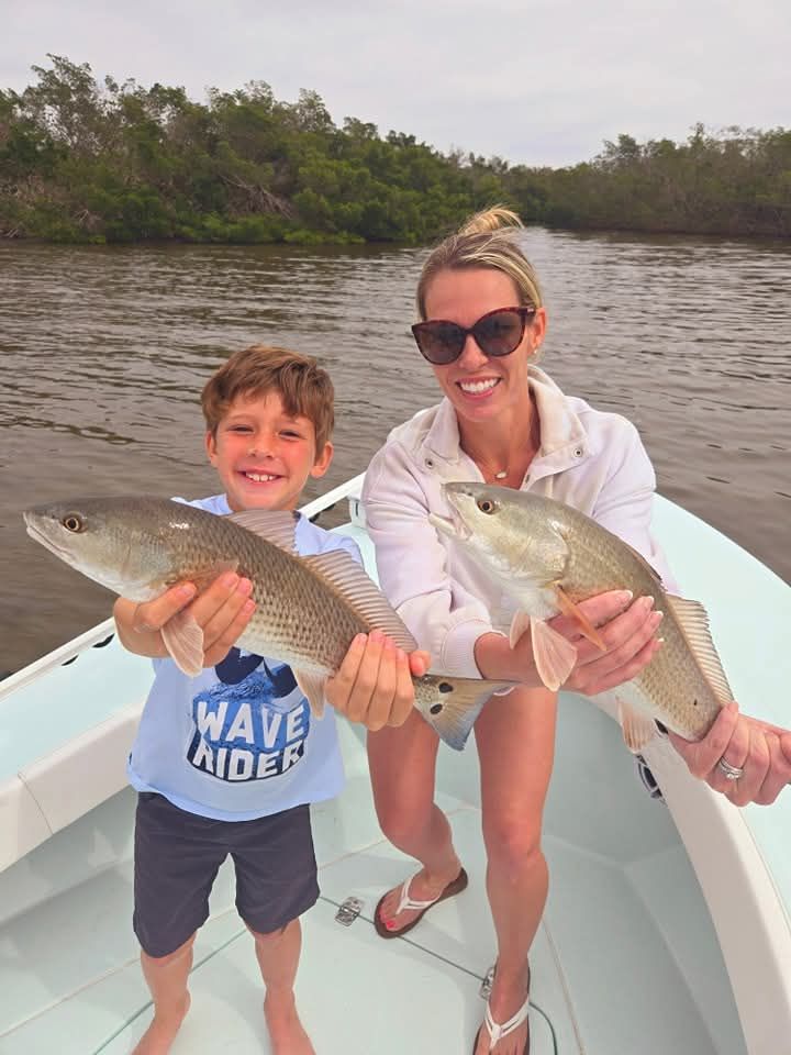 Captain Will and Captain Jake Fishing