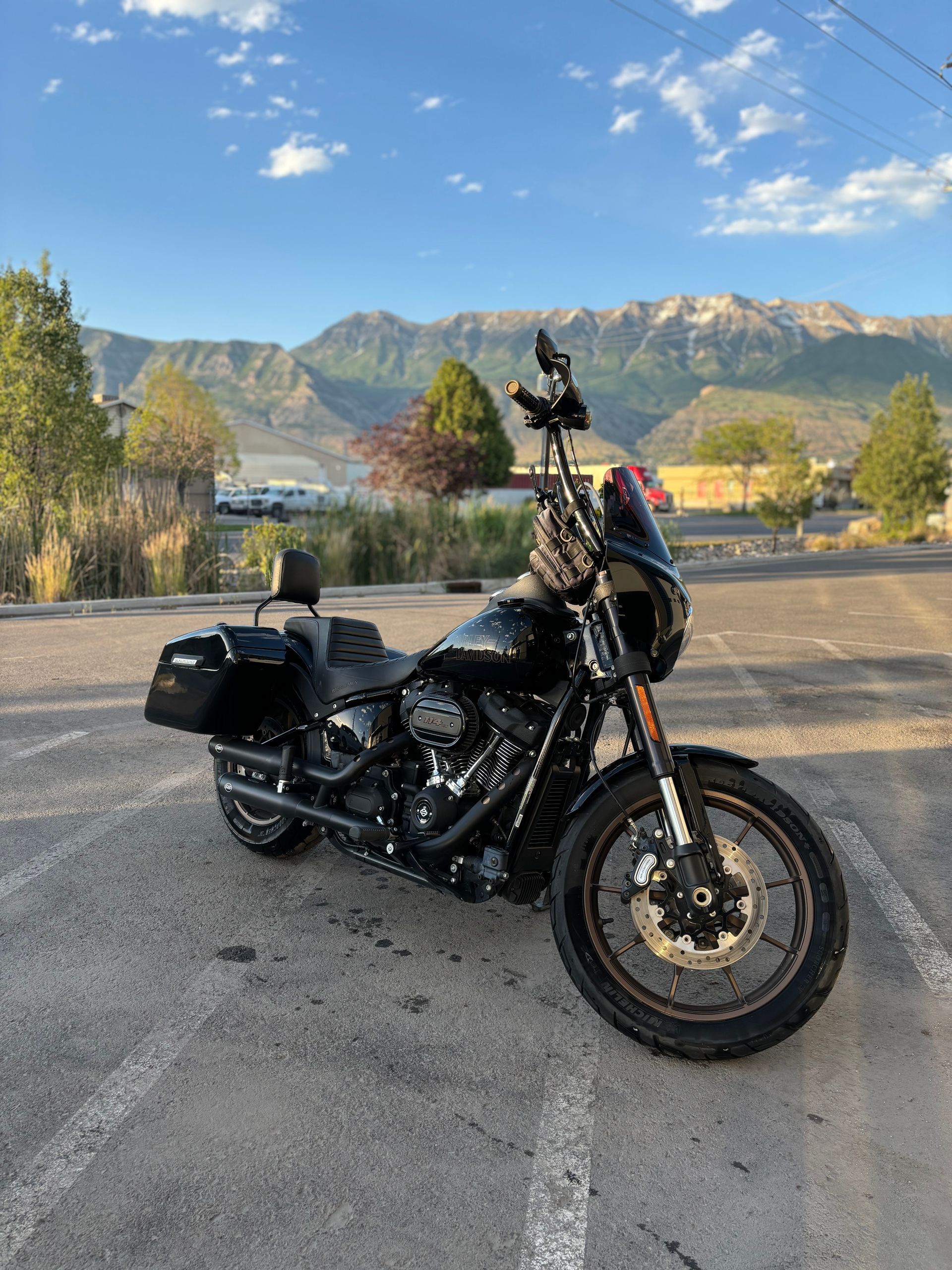 Harley Davidson ceramic coated motorcylce in Utah.