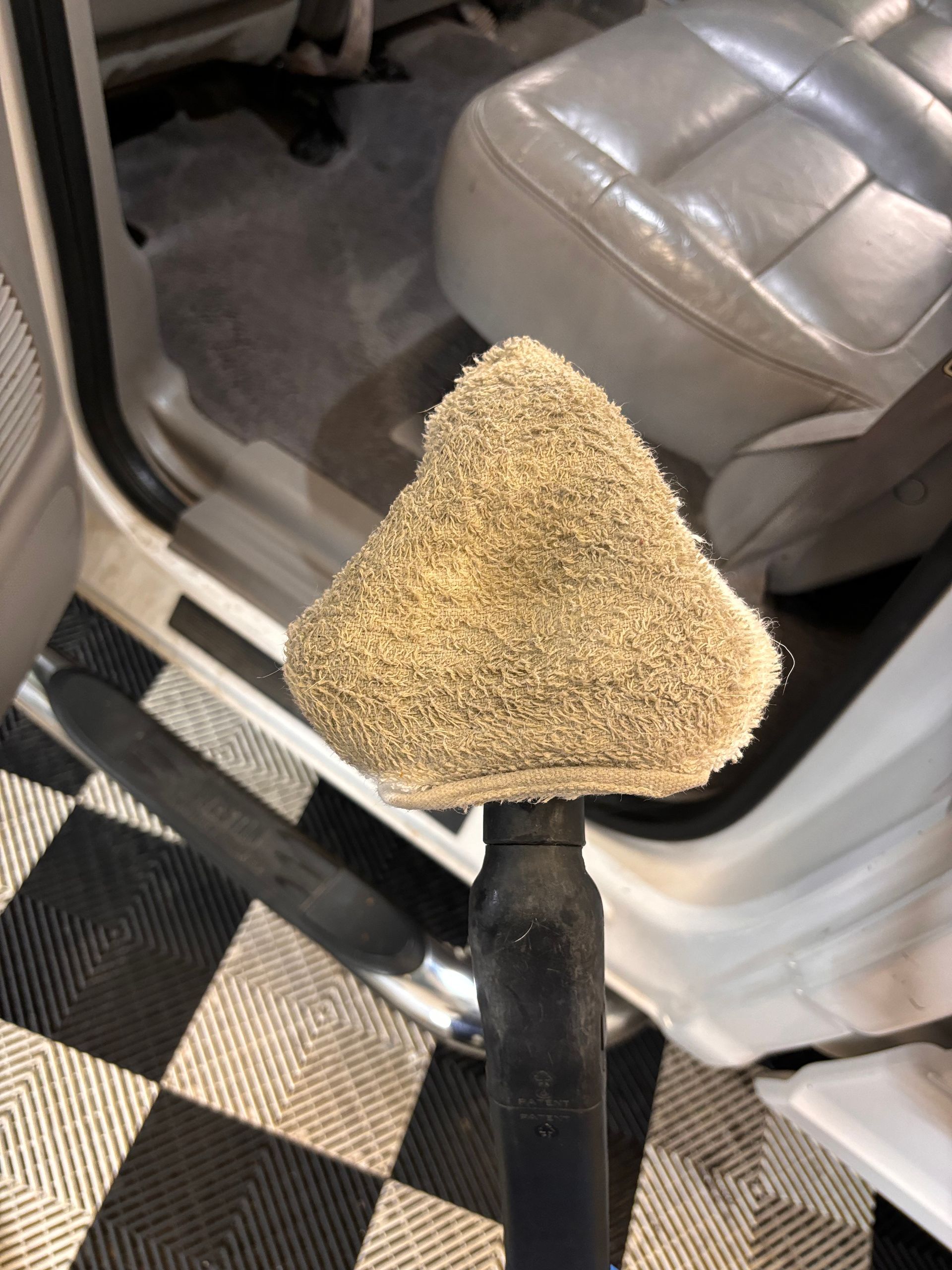 After steam cleaning at Stokes Auto Spa.