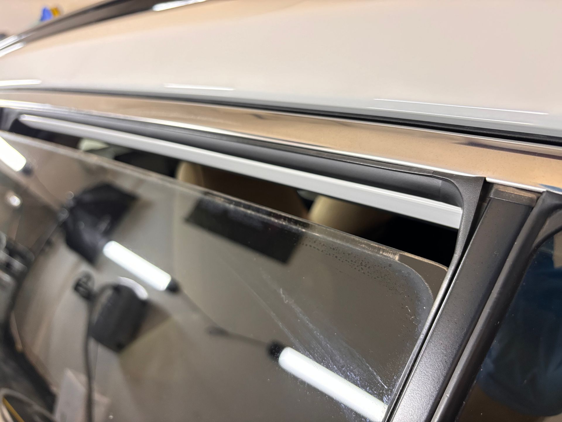 The top edge of the window is another area that is often missed by new detailers or those without much experience. Stokes Auto Spa ensures that all of the glass, top edge included, is cleaned for Utah vehicle owners looking for the best detailing in Utah.