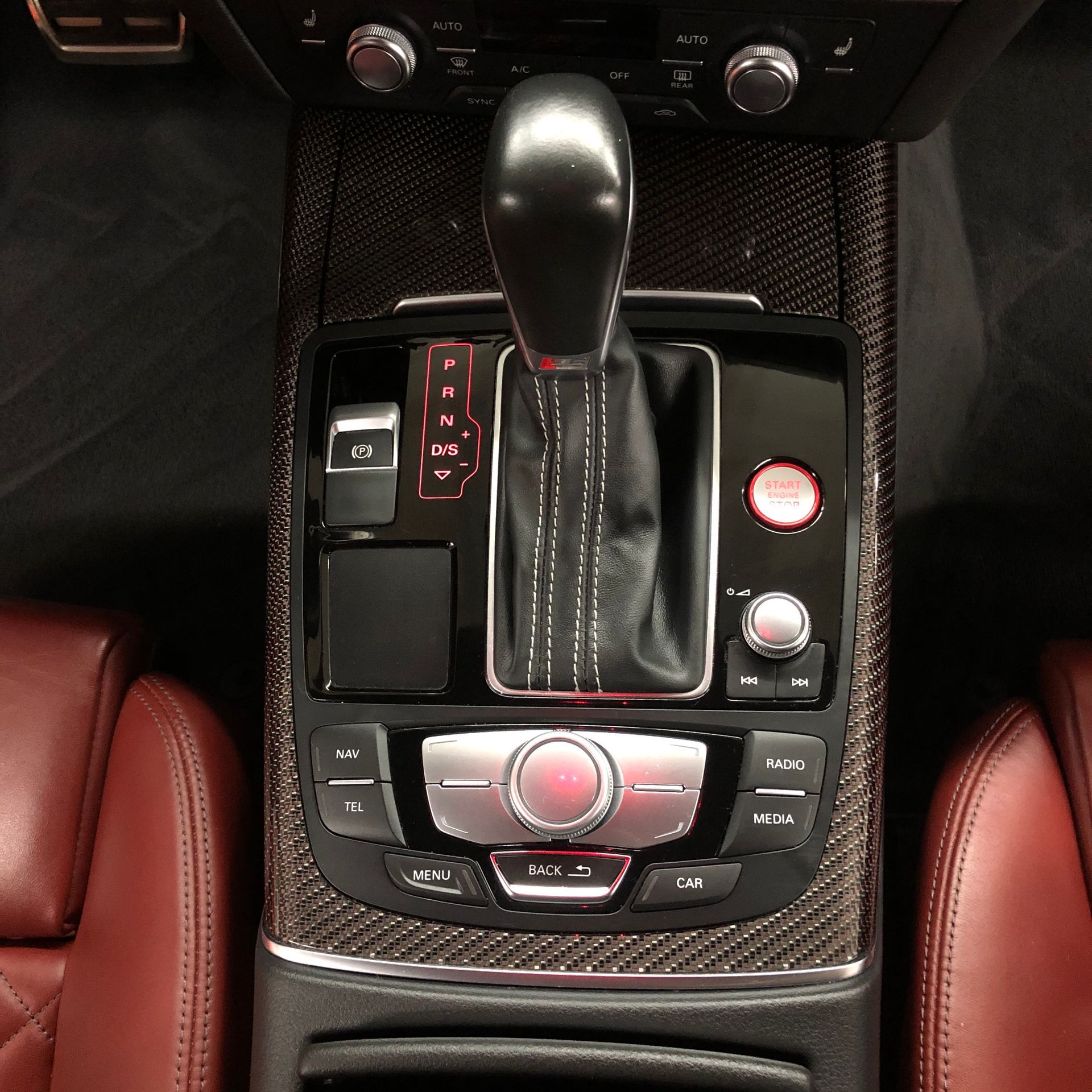 This Audi is now protected thanks to a UV protectant, natural finish dressing.