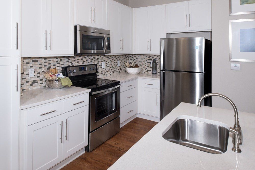 Kitchen at Silver Collection at Cosner's Corner in Fredericksburg, VA.