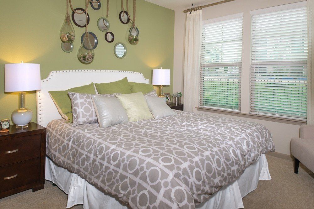 Bedroom at Silver Collection at Cosner's Corner in Fredericksburg, VA.