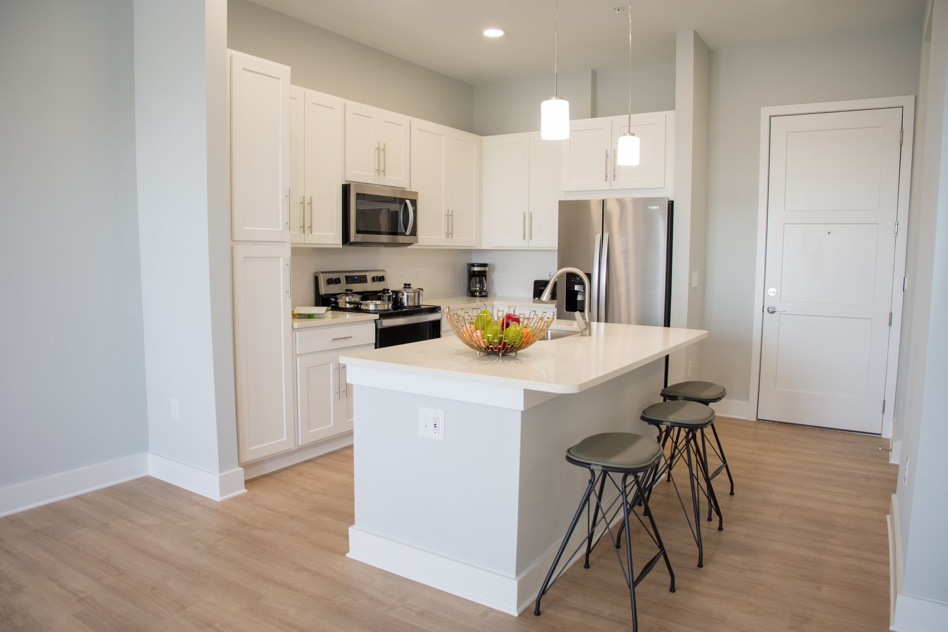 Kitchen at Silver Collection at Cosner's Corner in Fredericksburg, VA.
