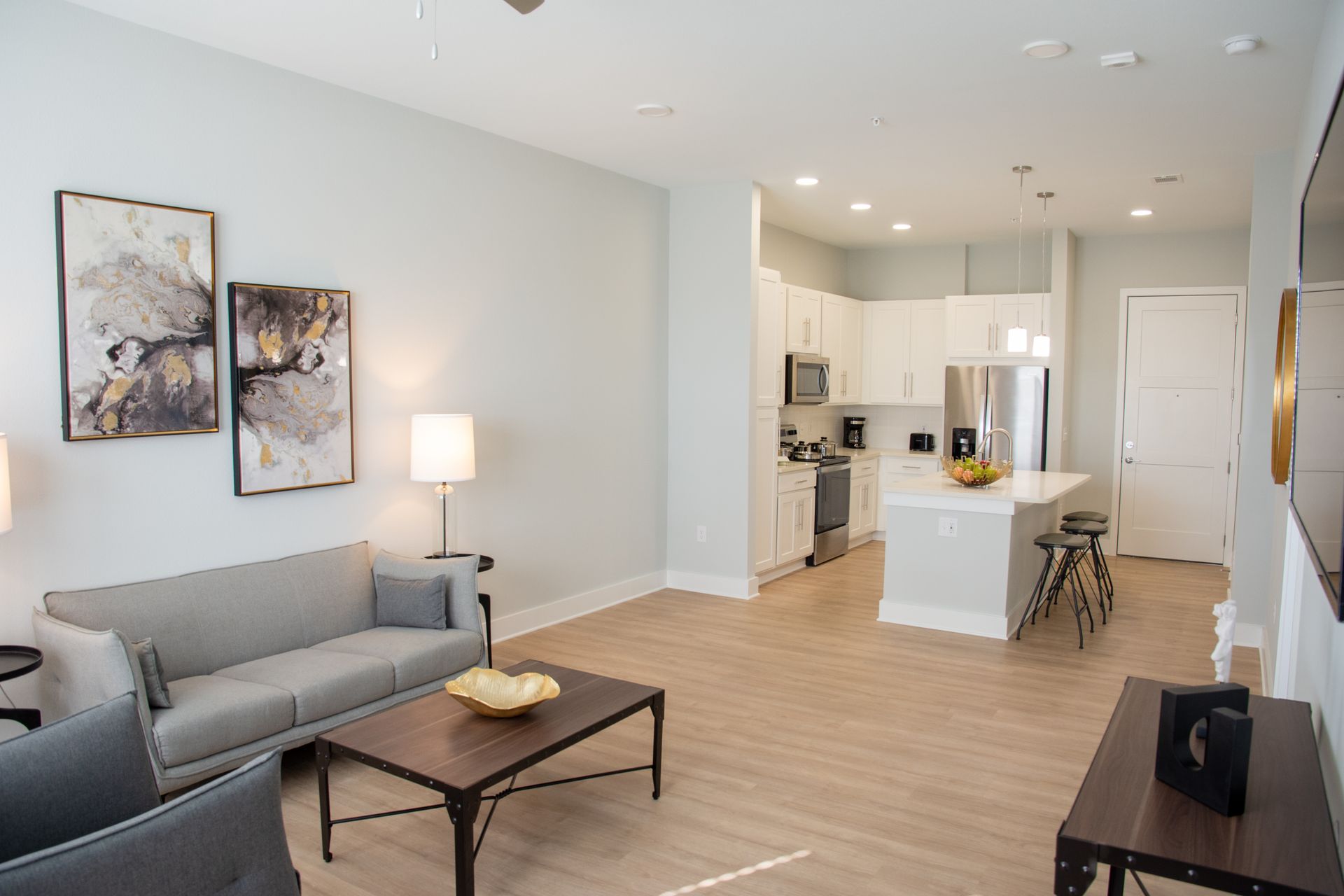 Kitchen at Silver Collection at Cosner's Corner in Fredericksburg, VA.