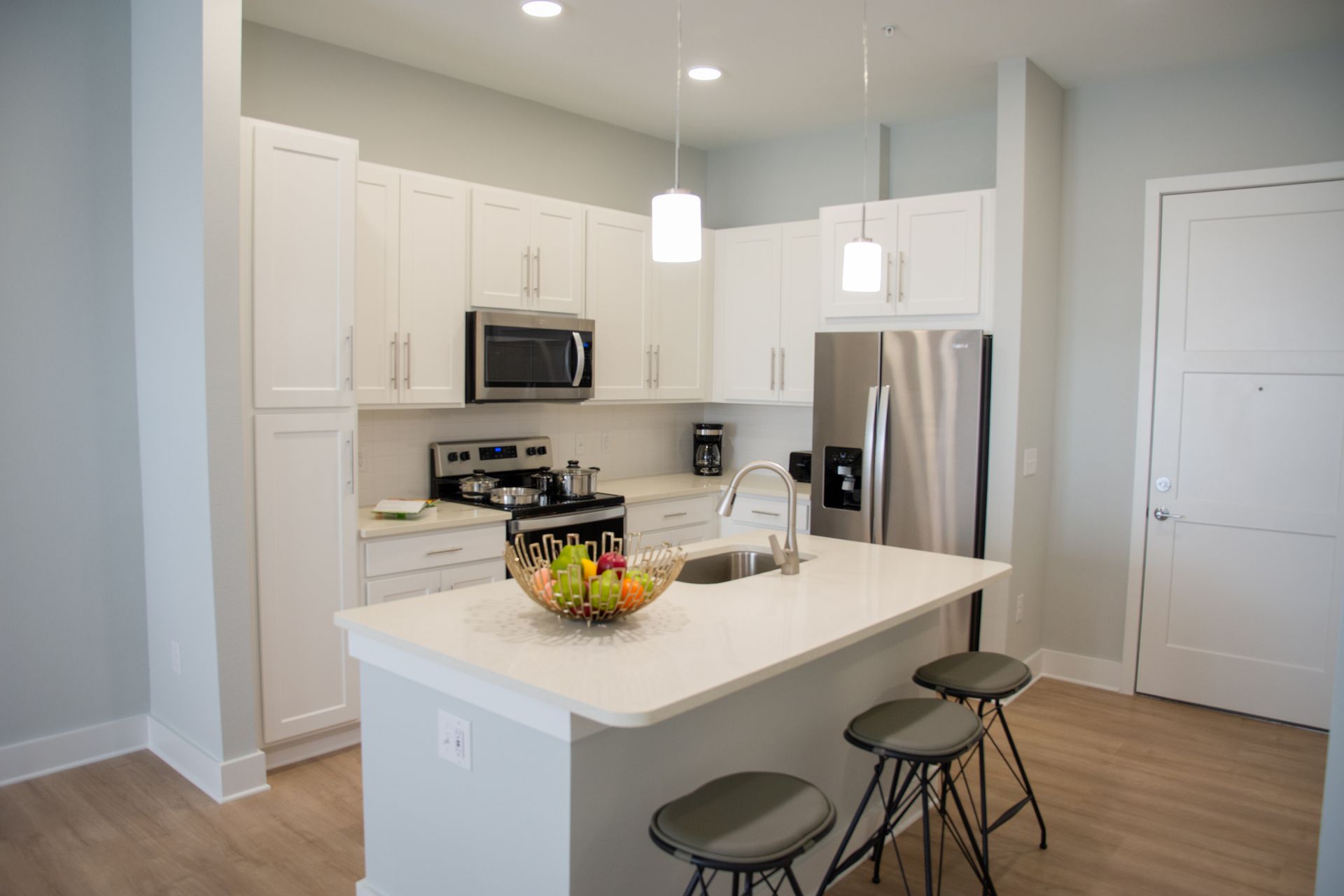 Kitchen at Silver Collection at Cosner's Corner in Fredericksburg, VA.