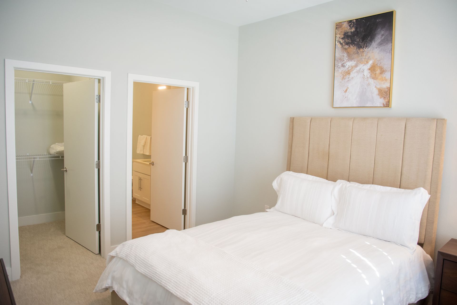 Bedroom at Silver Collection at Cosner's Corner in Fredericksburg, VA.