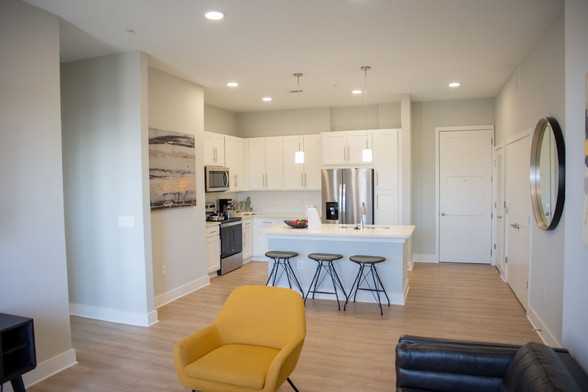 Kitchen at Silver Collection at Cosner's Corner in Fredericksburg, VA.