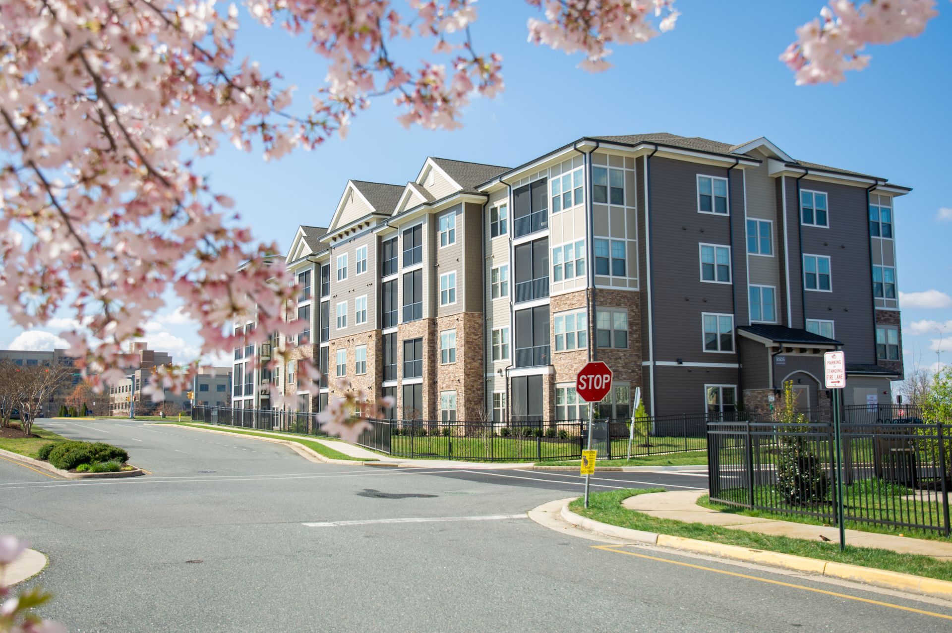 Exterior at Silver Collection at Cosner's Corner in Fredericksburg, VA.