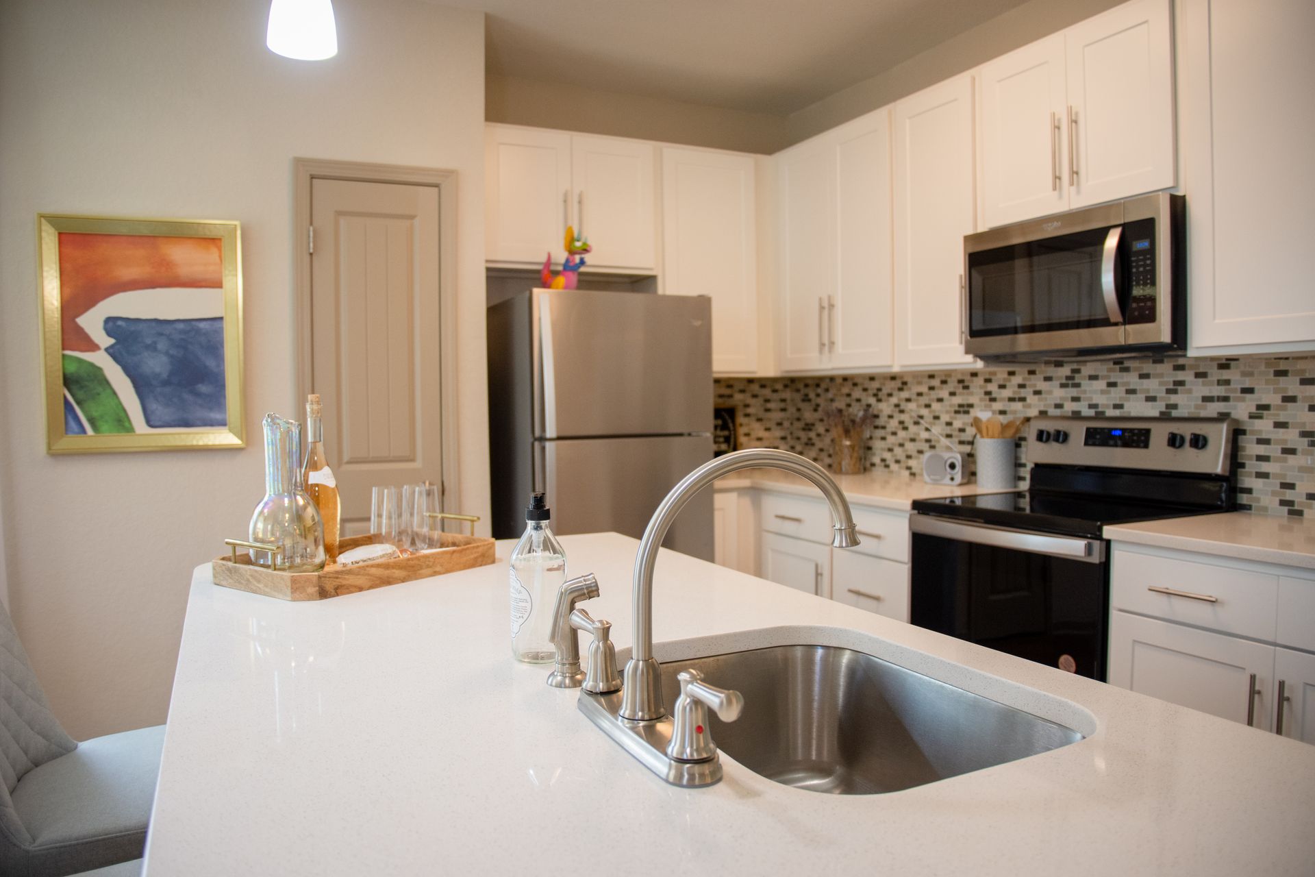 Kitchen at Silver Collection at Cosner's Corner in Fredericksburg, VA.