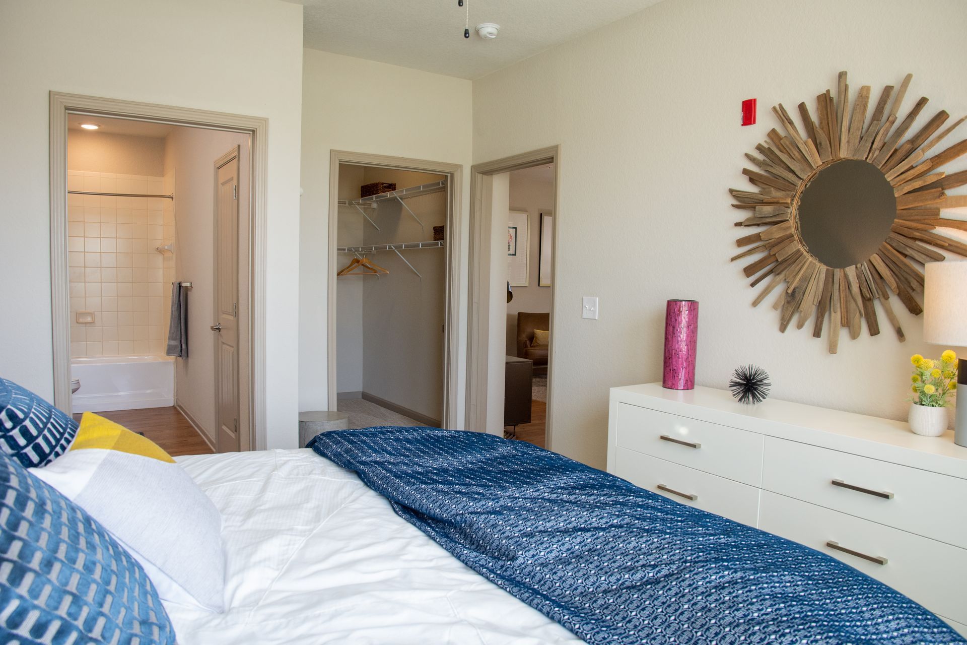 Bedroom at Silver Collection at Cosner's Corner in Fredericksburg, VA.