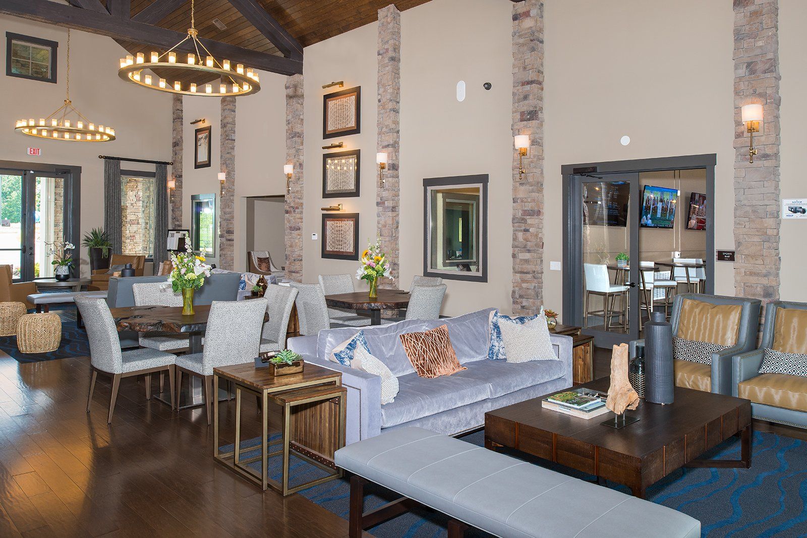 Clubhouse at Silver Collection at Cosner's Corner in Fredericksburg, VA.