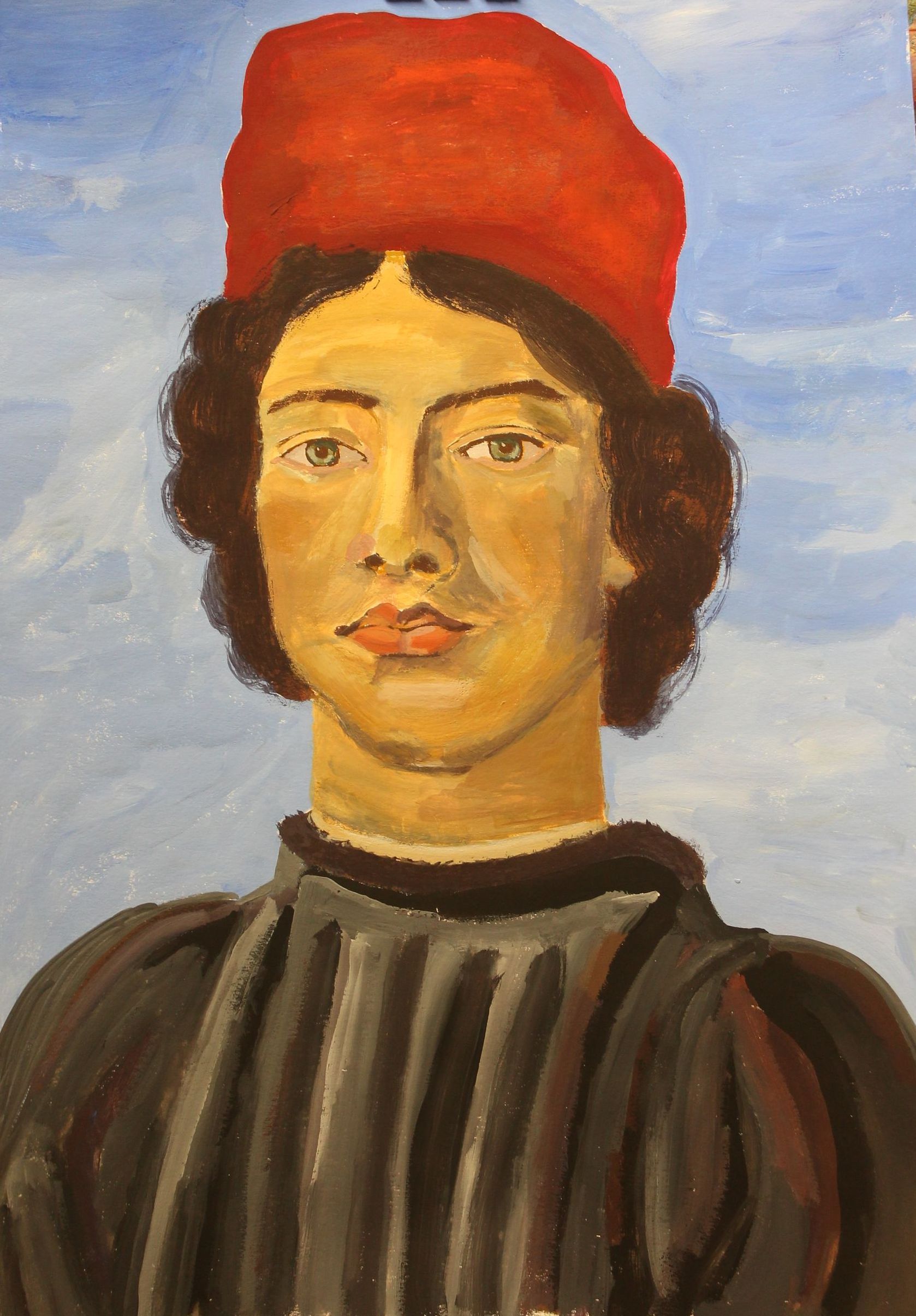 Portret teken- en schildercursus bij Studio MiSt in Harderwijk