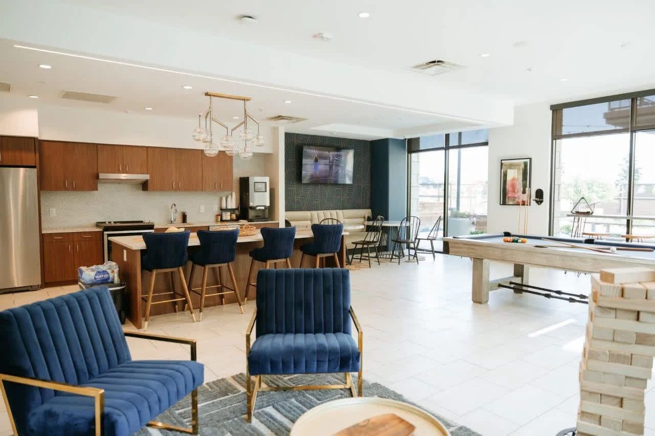 Clubhouse at Valor at the Realm in Lewisville, TX.