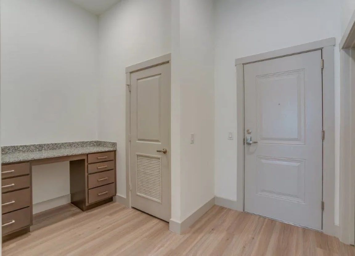 Entrance at Valor at the Realm in Lewisville, TX.