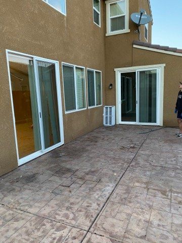 side view of backyard | Clovis, CA | Mr. Clean Junk Removal