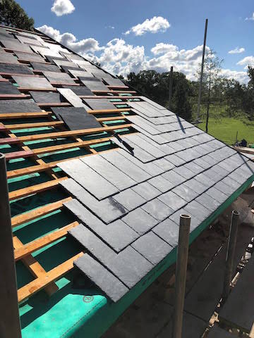 Slate roofing specialists Sandbach Cheshire